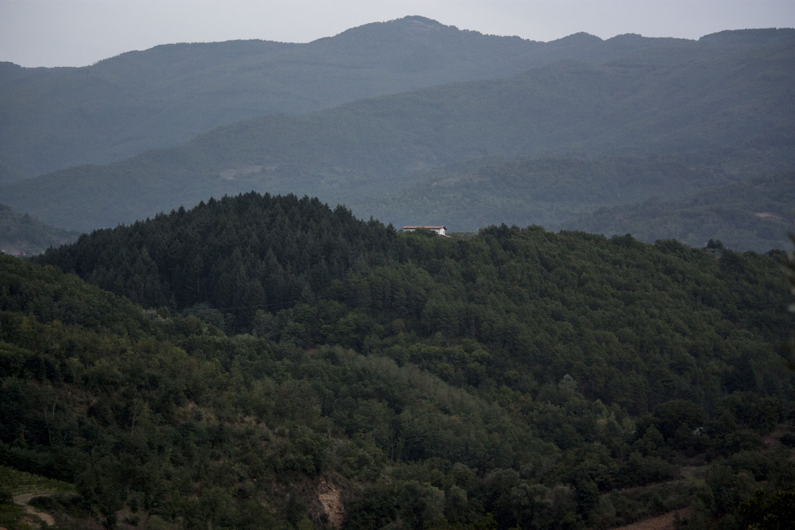 mostrare il territorio montuoso delle Terre di Cosenza