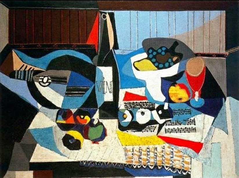 Pablo Picasso, la bottiglia di vino